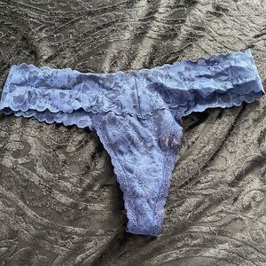 Victorias Secret cotton lace thong
